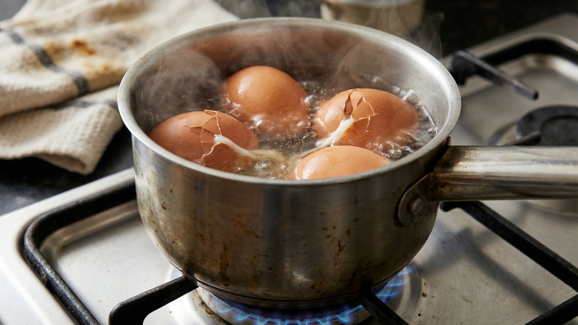 Greška koju svi radimo kad kuhamo jaja - i zato pucaju
