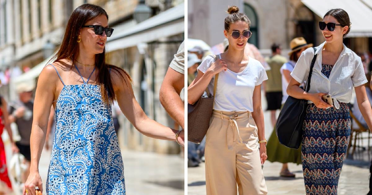 FOTO Ljetni stil na +30: Što se nosi u Dubrovniku i Šibeniku ove nedjelje?