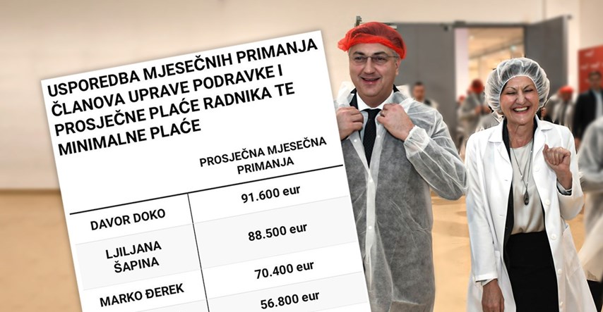 Trebaju li Martina Dalić i ostali šefovi Podravke imati tolike plaće i bonuse?