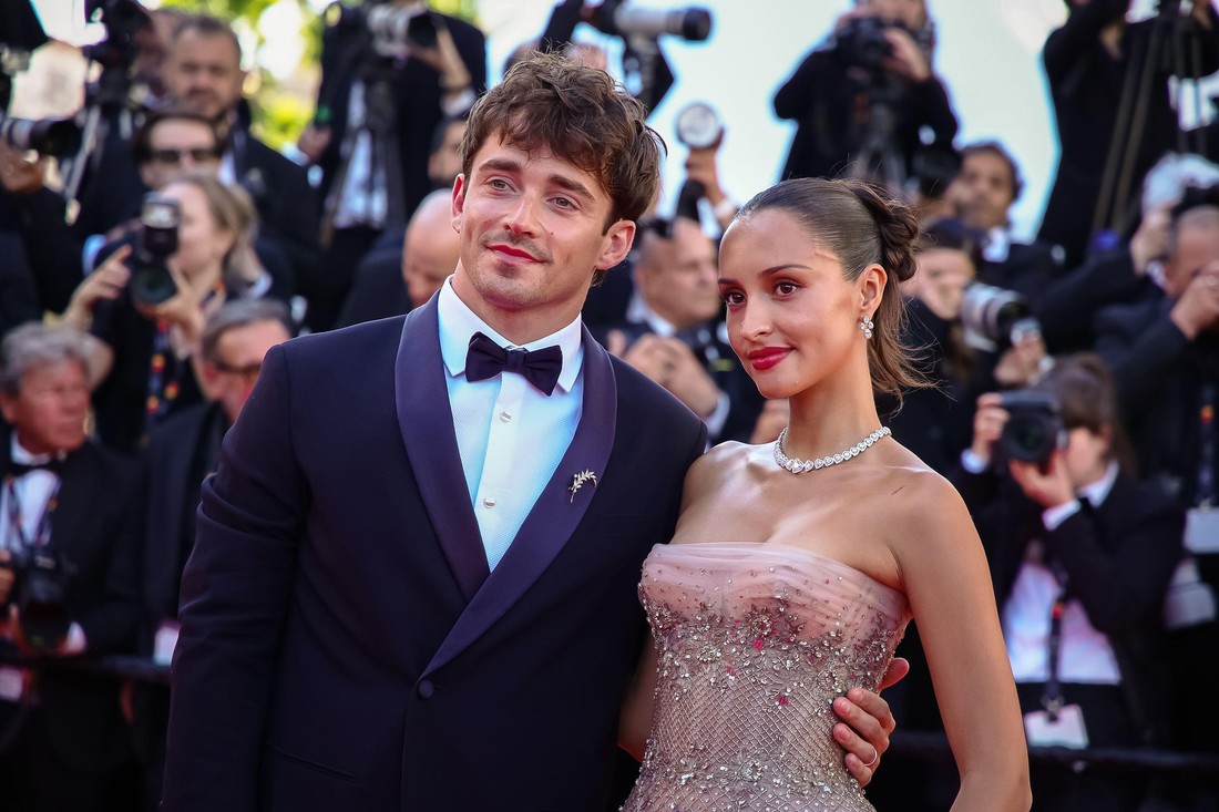Vozač Formule 1 i supruga privukli pažnju na Filmskom festivalu u Cannesu