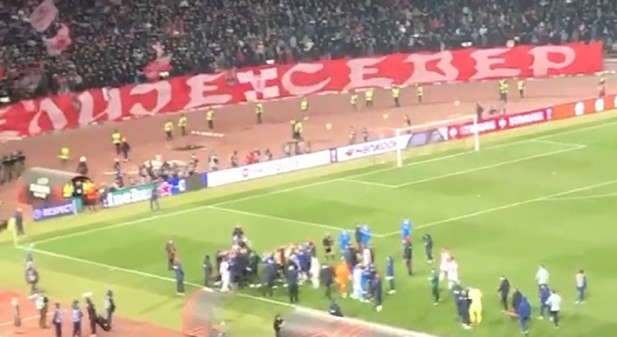 Igrač Rangersa urlao na Delije. Podivljali navijači i igrači Zvezde
