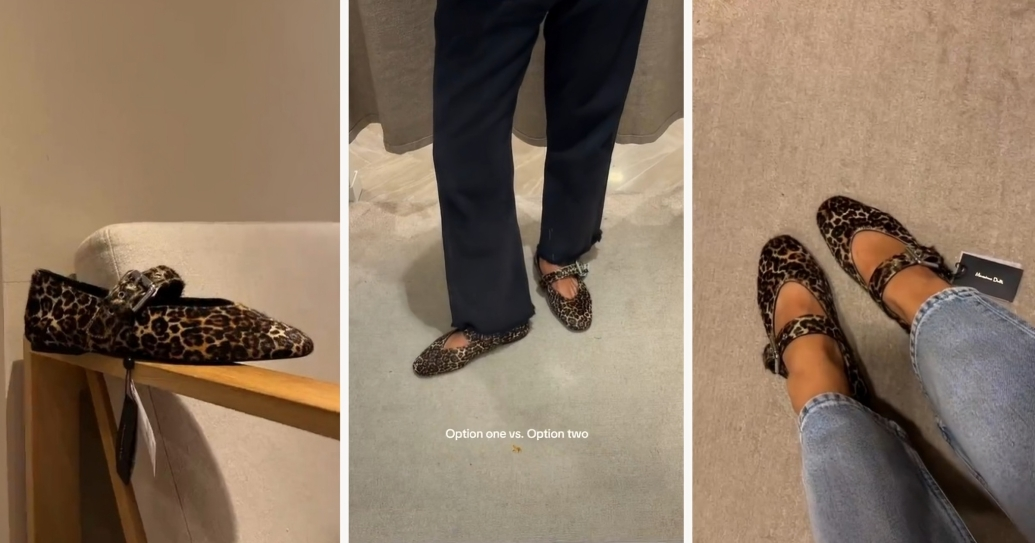 "Upravo kupljene": Massimo Dutti ima savršene balerinke s leopard uzorkom za jesen