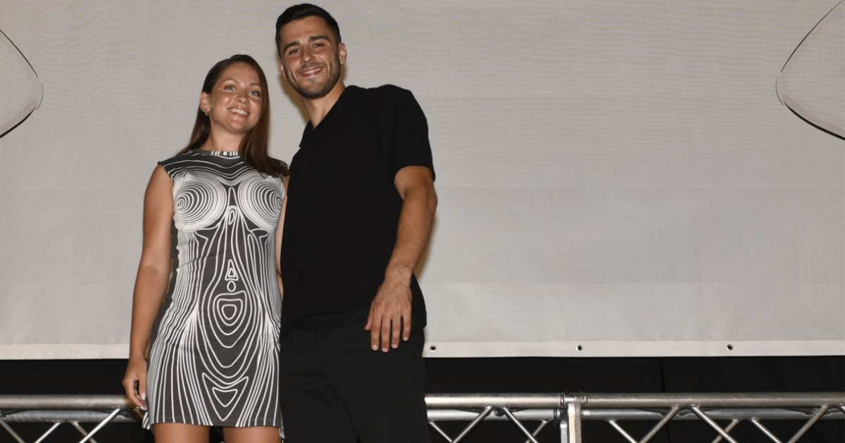 Filip Pravdica i njegova djevojka Matea privukli poglede na modnoj reviji u Rijeci