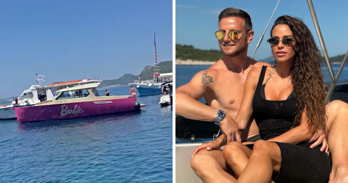 Zanimljiv brod "Barbie" privlači pažnju kod Dubrovnika, na njemu viđen Ivan Rakitić