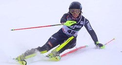 Leona Popović u drugoj vožnji slaloma u Leviju. Ljutić i Komšić nisu uspjele