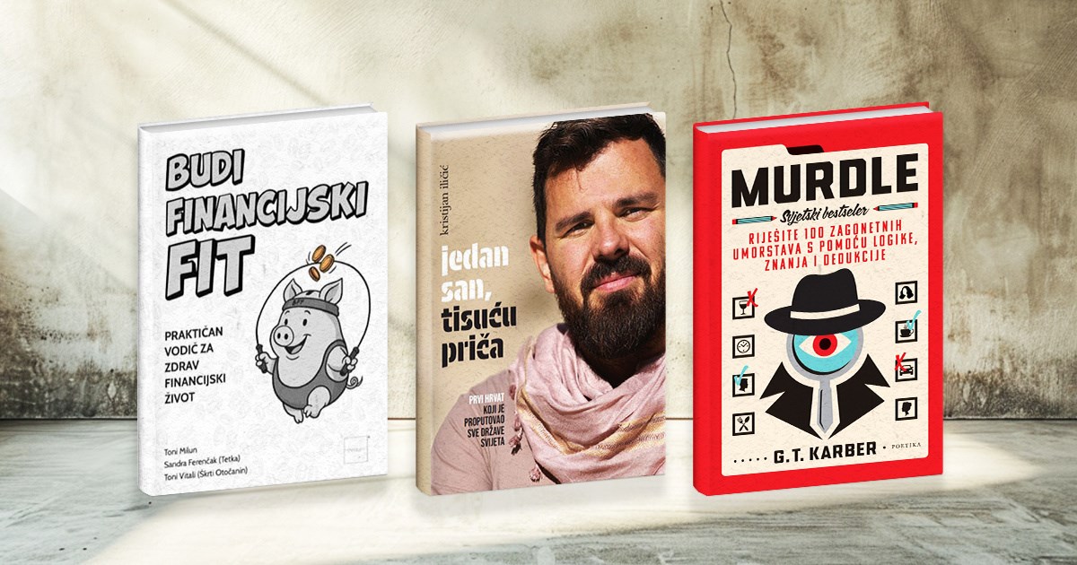 Najpopularnije knjige u studenom u Hrvatskoj: Domaći autori rasturaju