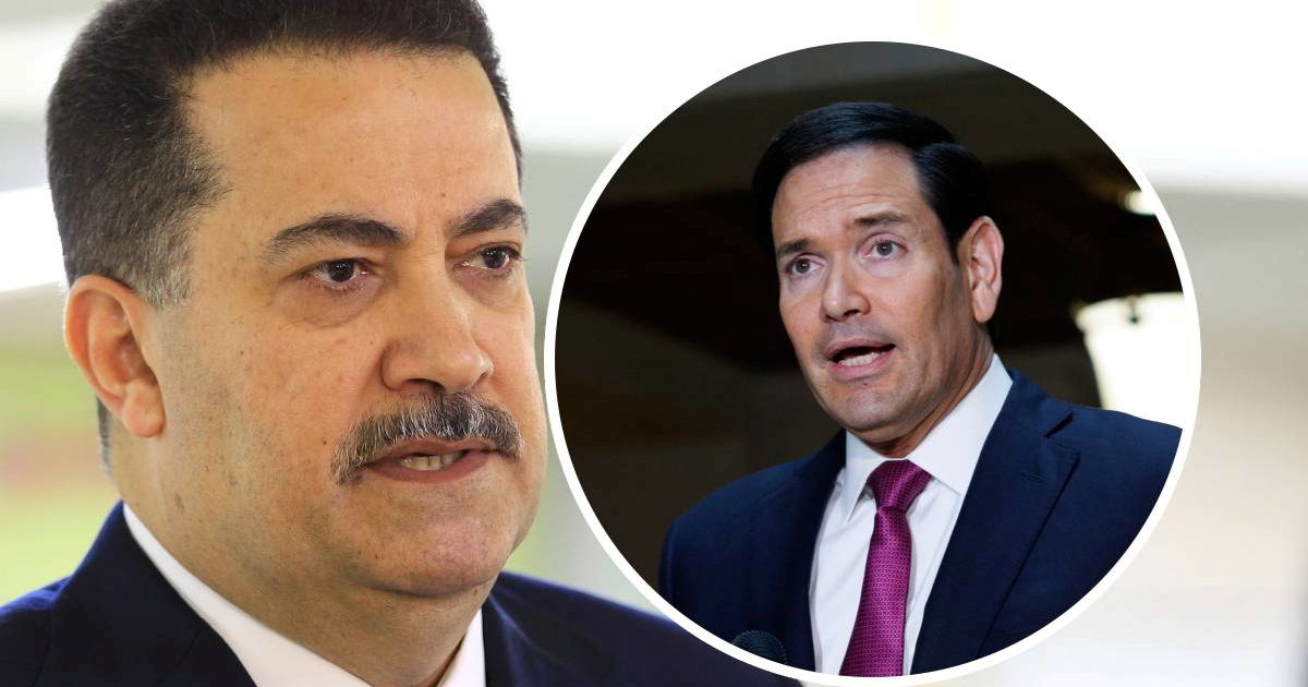 Irački premijer razgovarao s Rubiom: "Ne koristite naš zračni prostor za napade"