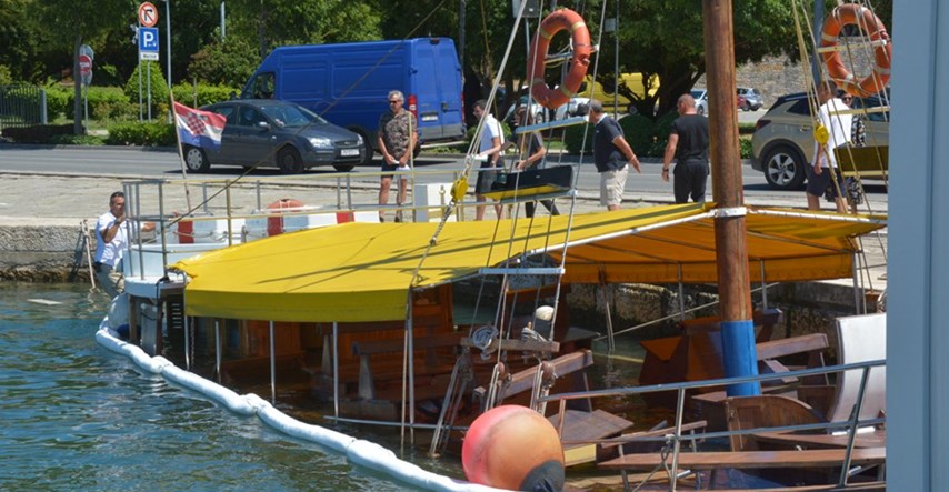 VIDEO Potopio se brod nakon prosvjeda malih brodara u Istri