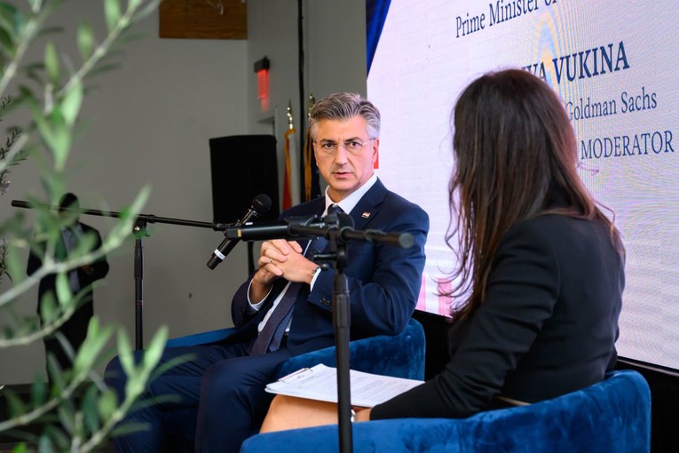 Plenković u New Yorku: Hrvatsko gospodarstvo raslo je više od američkog