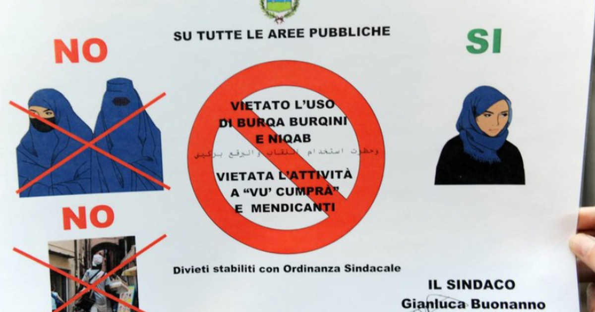 Od danas zabrana nošenja burke i nikaba u svim talijanskim školama