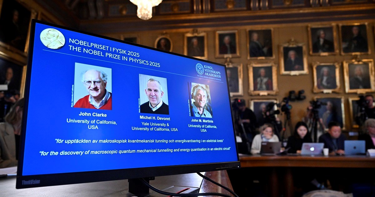 Dodijeljena Nobelova nagrada za fiziku