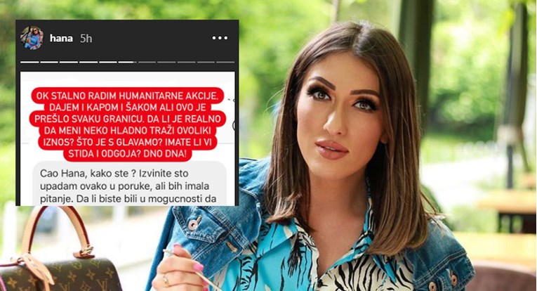 Hana Hadžiavdagić javno napala curu koja ju je žicala novac: Imate li stida i odgoja?
