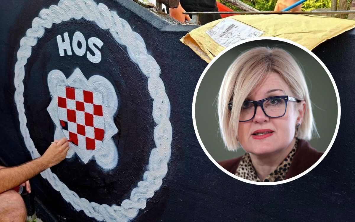 Rinčić nakon obnove murala HOS-a: "Sjest ćemo s braniteljima i Armadom" -  Index.hr