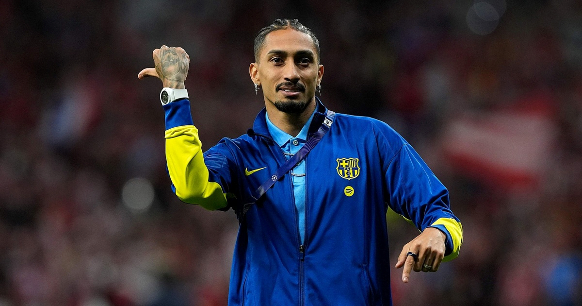 VIDEO Raphinha je nakon utakmice potezom ruke pokazao što misli o Atléticu