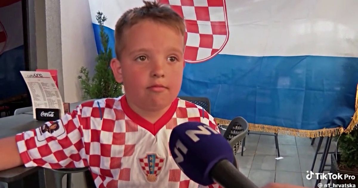 Dječaka iz Livna pitali za koga navija na SP, njegov odgovor oduševio je sve
