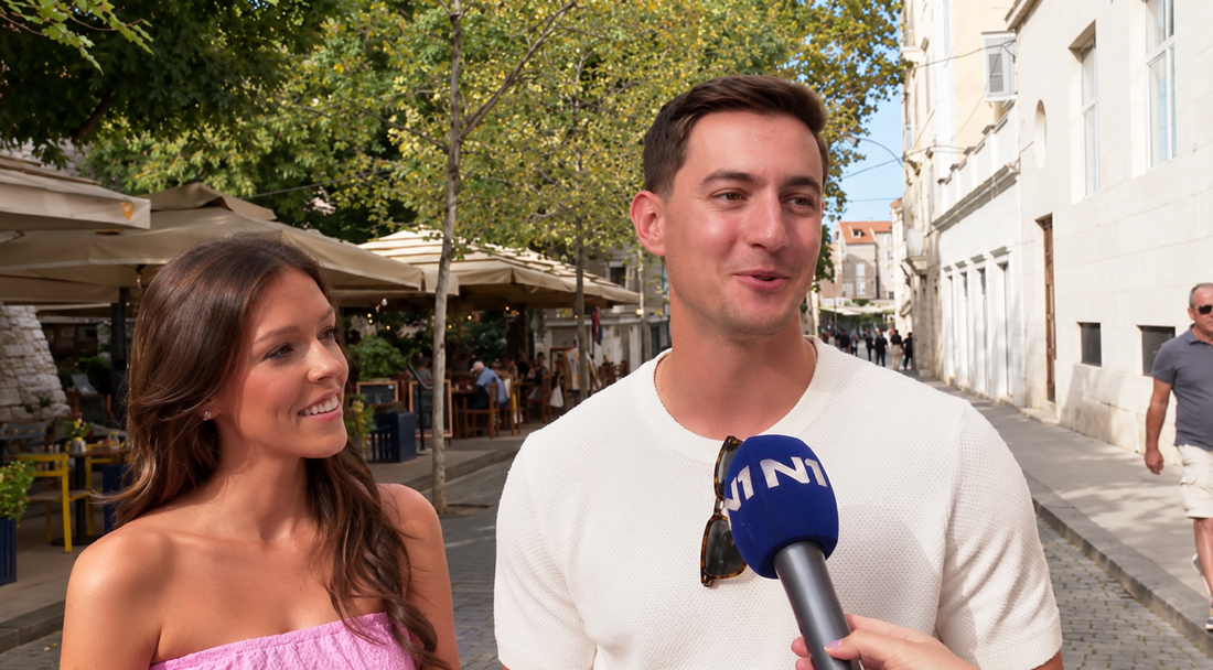 Američki mladenci koje su oduševili Hrvati borave u Splitu: "Nevjerojatno je"