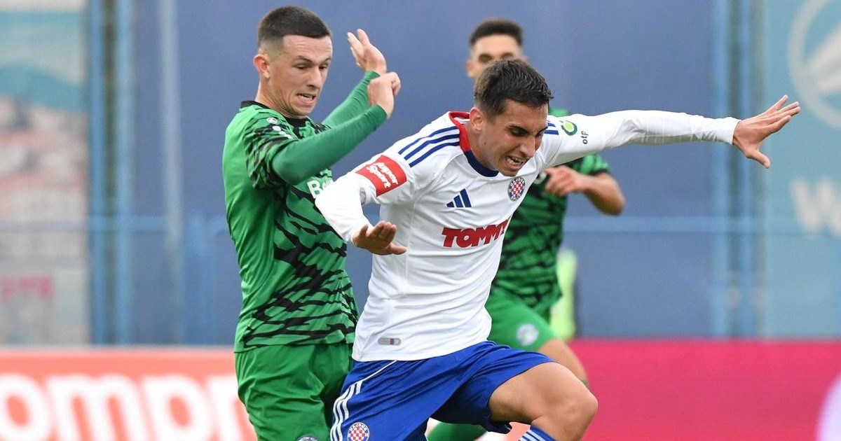 Hajdukov krilni napadač u Kupu zabio prvi gol u profesionalnoj karijeri