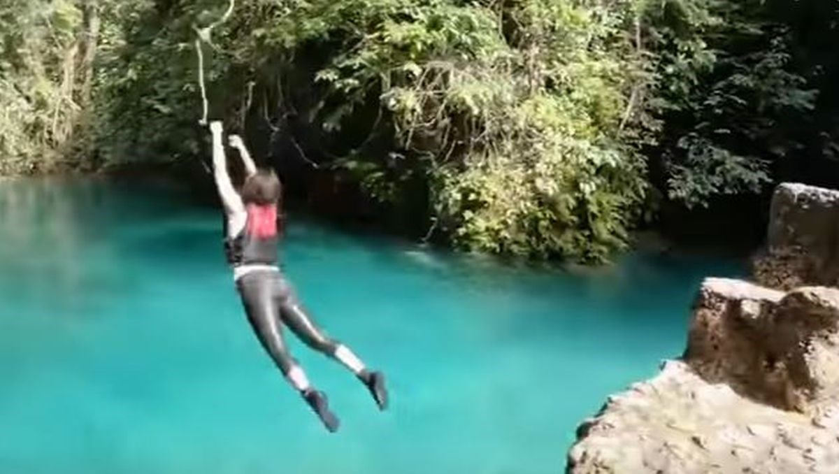 Djevojka pala s užeta i zbunila internet onim što joj se dogodilo u zraku