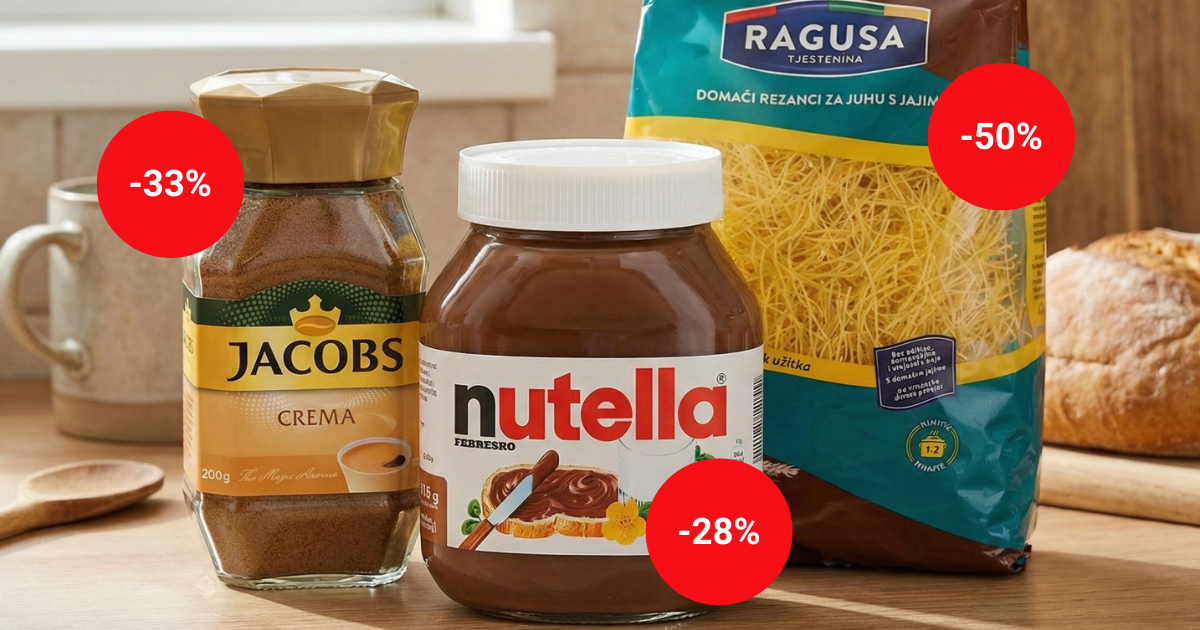 Ovi proizvodi često završavaju u košaricama - sada su im cijene prepolovljene
