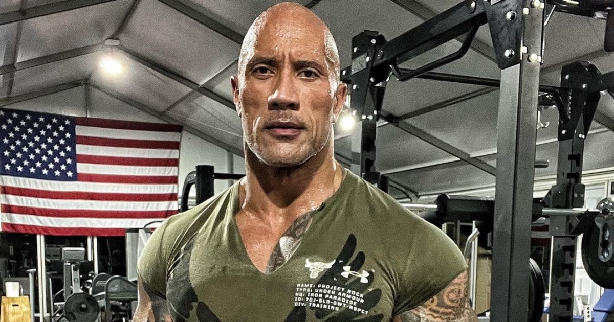 The Rock odradio trening pa oznojen objavio svoj omiljeni motivacijski citat