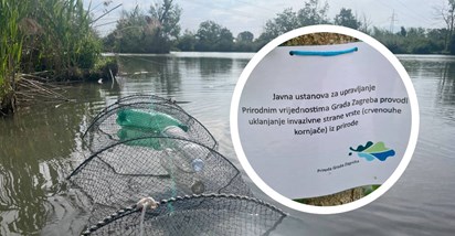 Iz zagrebačkih jezera uklanjaju se crvenouhe kornjače