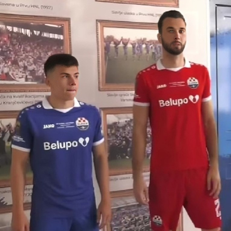 Slaven Belupo u finalu Kupa u novom dresu. Pogledajte ga