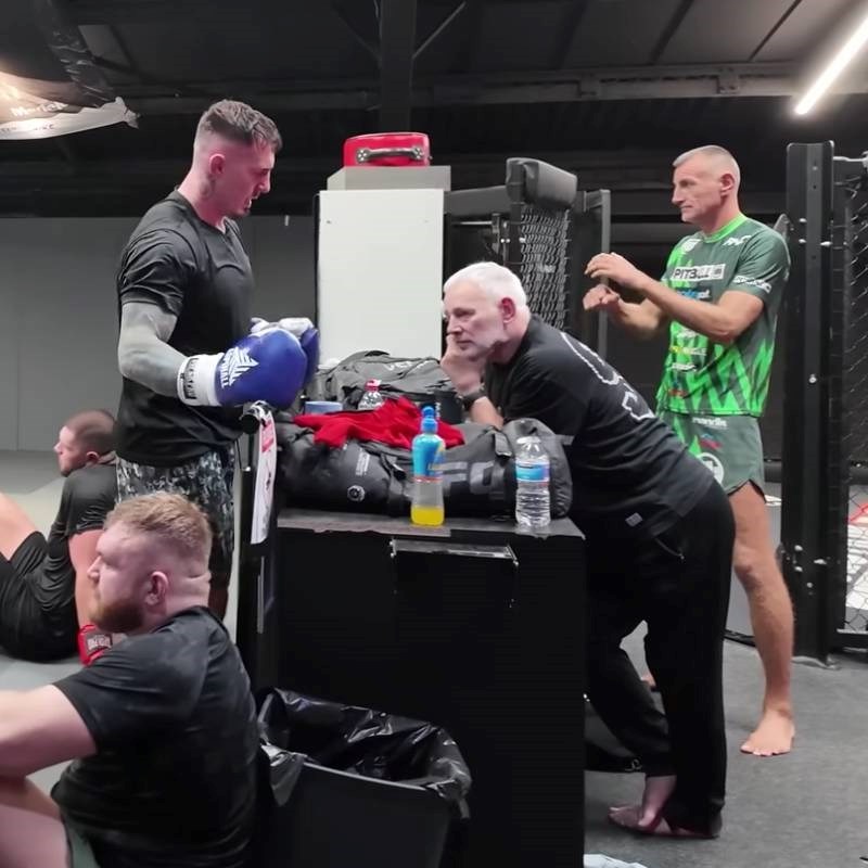 VIDEO Stipe Drviš trenira prvaka teške kategorije UFC-a
