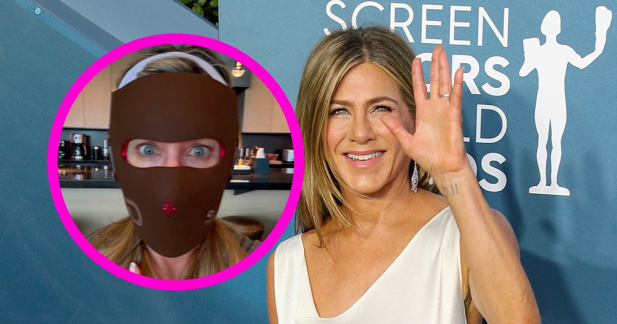 Jennifer Aniston podijelila niz fotki, a svima je za oko zapela maska koju je nosila