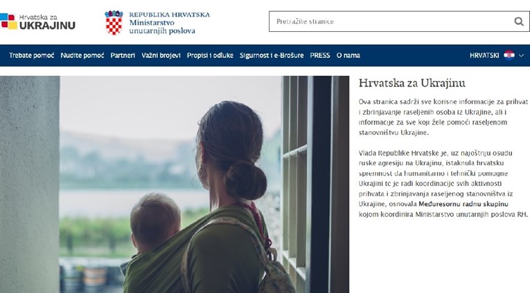 Pokrenuta web stranica Hrvatska za Ukrajinu