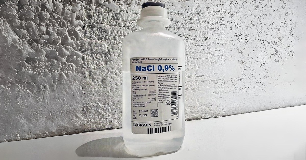 I dalje vlada nestašica fiziološke otopine u Hrvatskoj, crno tržište cvjeta