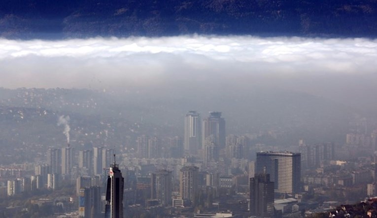 Sarajevo je danas drugi najzagađeniji grad na svijetu