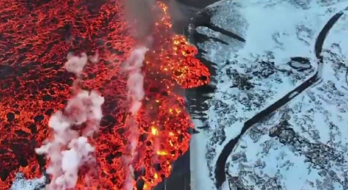 VIDEO Nova erupcija vulkana na Islandu, lava se izlijeva na ceste