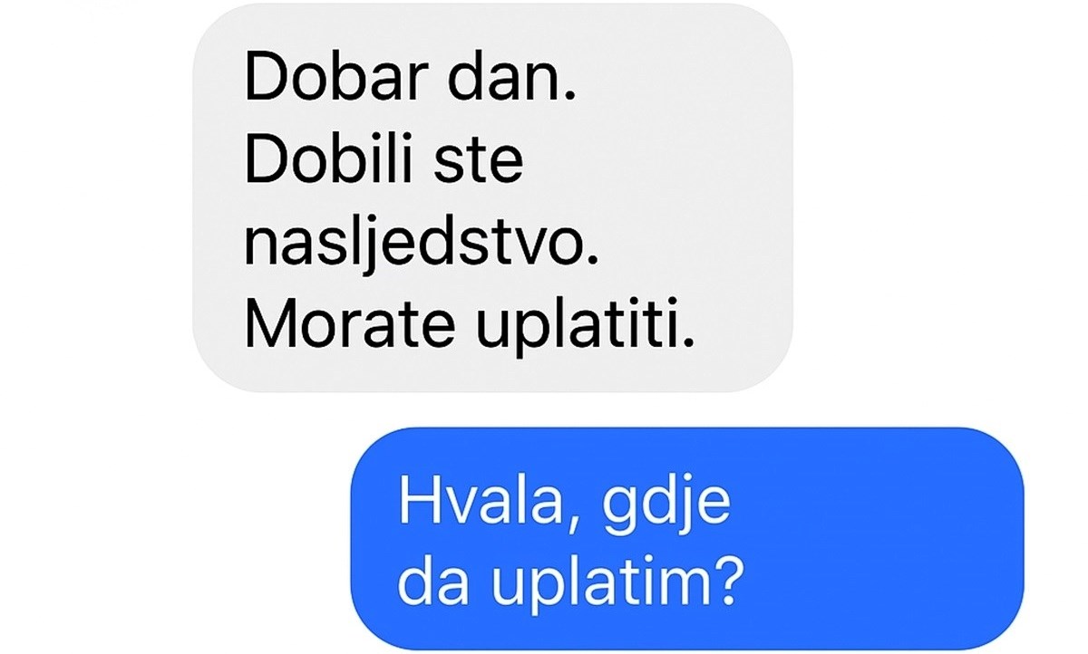 Čovjek iz Đurđevca povjerovao da ima nasljedstvo iz Turske. Ostao bez puno novca