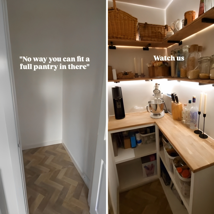 Rekli su joj da je nemoguće: Žena u 1 m² napravila ostavu iz snova 