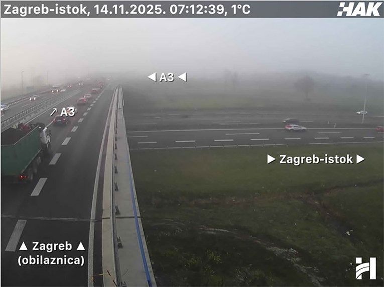 Magla i radovi usporavaju promet. Na zagrebačkoj obilaznici kolona 3 kilometra
