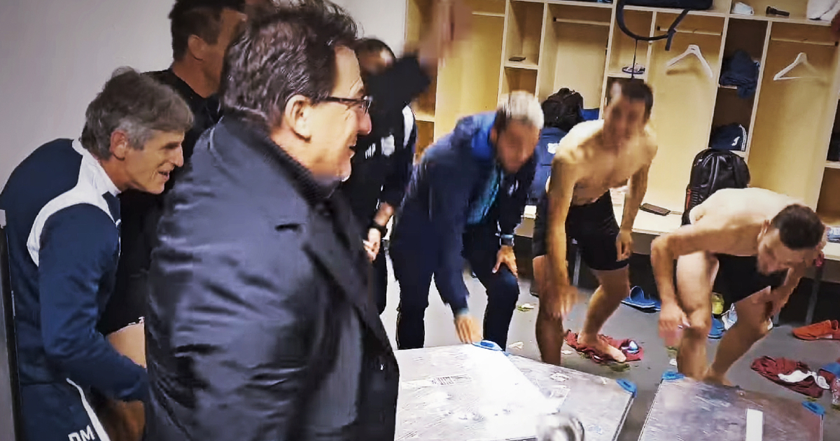VIDEO Mišković napravio lom u svlačionici