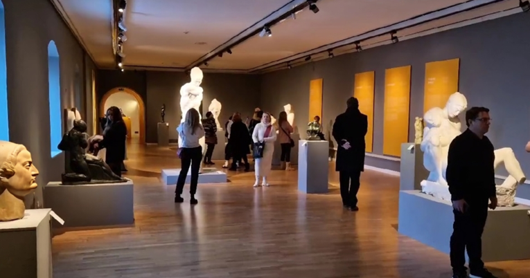 VIDEO Bili smo na Meštrovićevoj izložbi u Klovićevim dvorima, galerija je bila krcata