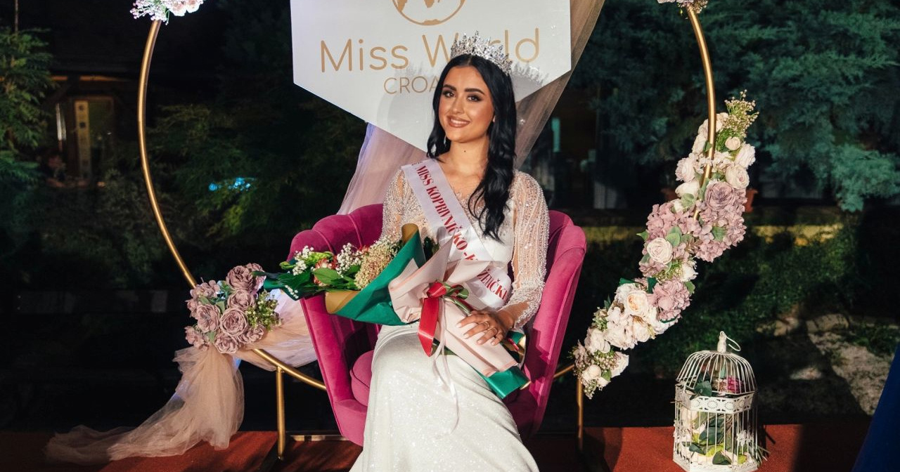 Rebeka Vidić nova je Miss Koprivničko-križevačke županije