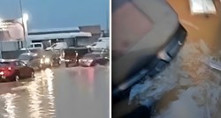 Potop u Zadru. Pala ogromna količina kiše, ceste pune vode, auti poplavljeni