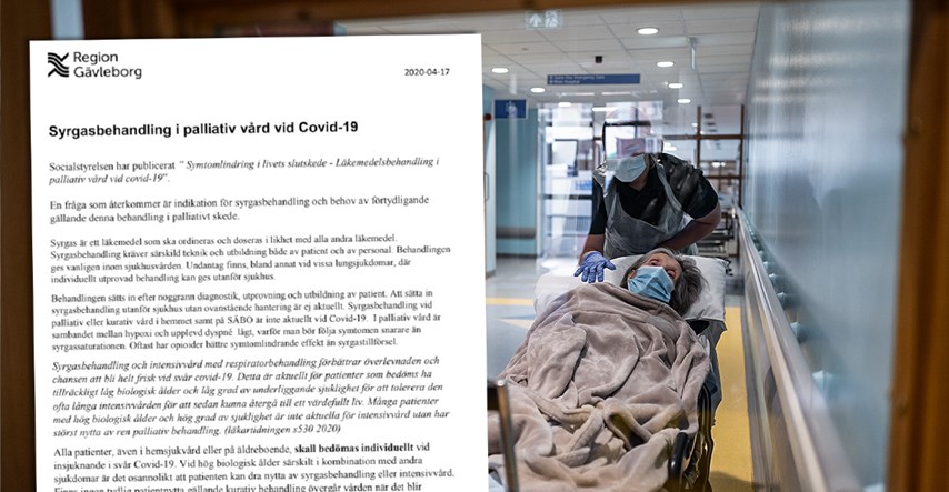 This Swedish doctor claims that in Sweden they refuse to give oxygen to the elderly