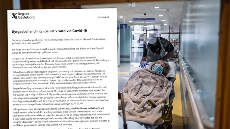 This Swedish doctor claims that in Sweden they refuse to give oxygen to the elderly