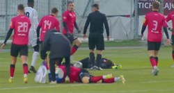 VIDEO Teška ozljeda golmana Varaždina, u bolnici završili on i suigrač