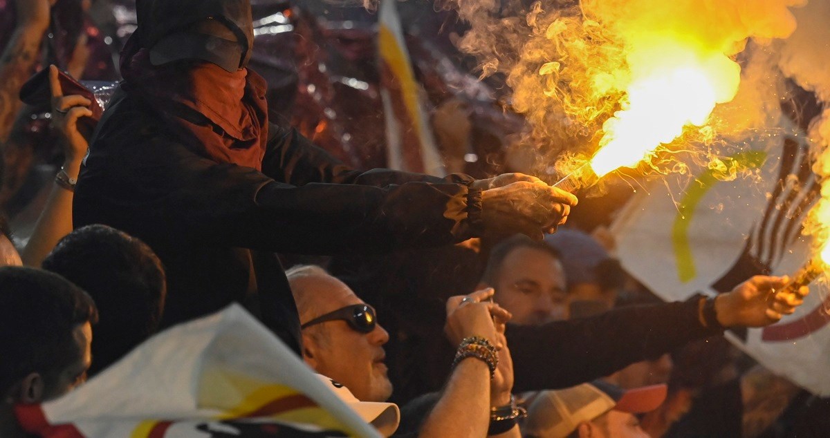 Uhićeno više od sto naoružanih navijača Rome uoči utakmice u Nici