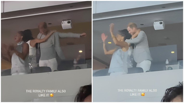 Princ Harry snimljen na Beyonce. Najprije stajao s rukama u džepovima, a onda...
