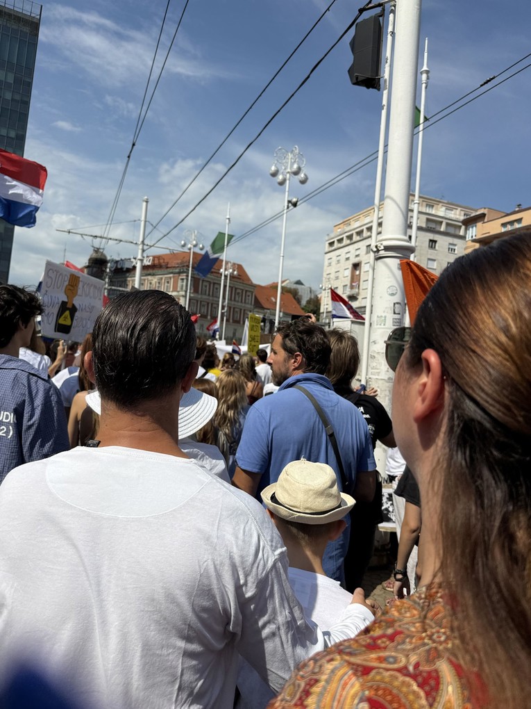 Filip Juričić je među prosvjednicima na Hodu za Liku
