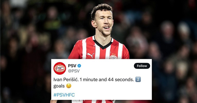 PSV: Ivan Perišić, 1 minuta i 44 sekunde, dva gola