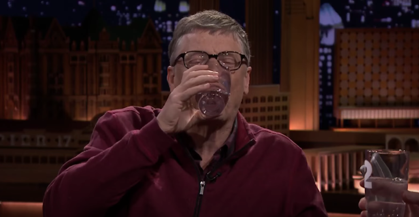 Bill Gates: Jednom sam pio vodu iz septičke jame