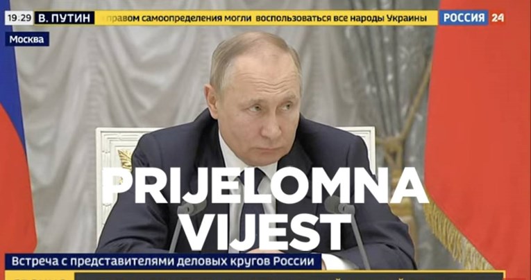 Putin nakon početka invazije: "Prisilili su nas da ovo napravimo"