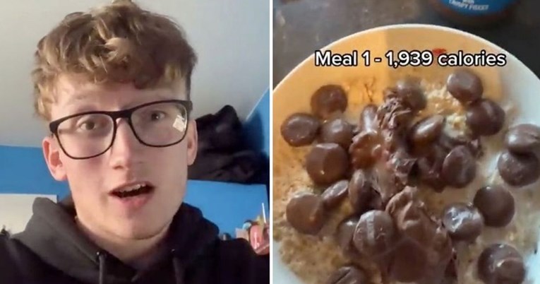 Tinejdžera nazvali "životinjom" nakon što je pokušao pojesti 10.000 kalorija u danu