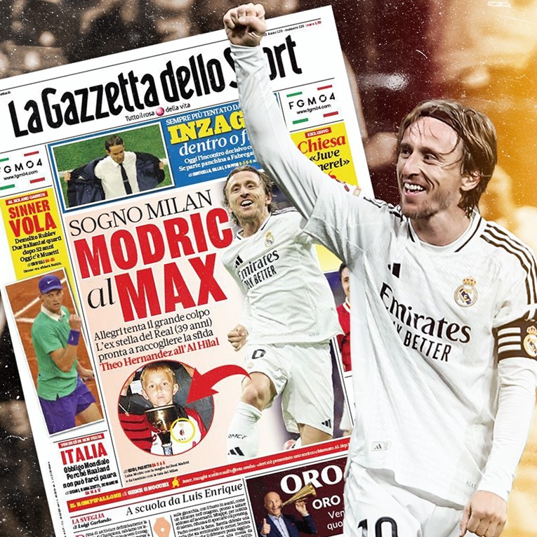 Modrić na naslovnici Gazzette: Radi se na senzacionalnom transferu